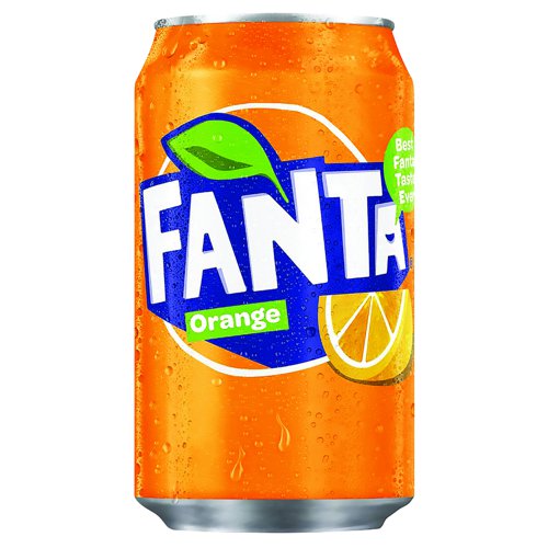 Fanta Orange 330ml Can (Pack 24)