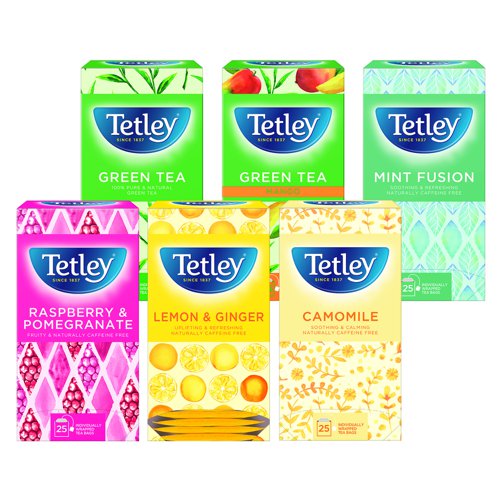 Tetley+Fruit+%26+Herbal+Tea+Bags+Variety+%28Pack+6x25%29