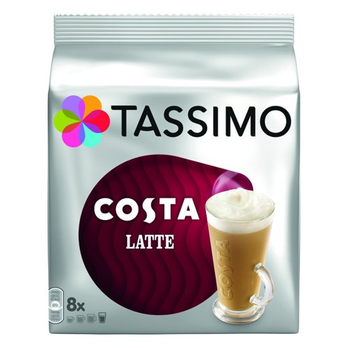 Tassimo+Costa+Latte+Coffee+Pods+%28Pack+5x8%29+4056534