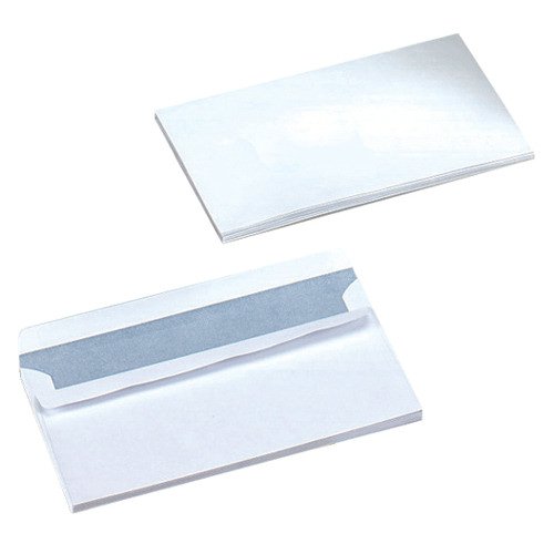 Wallet+Envelopes+Self-Seal+DL+White+80gsm+%28Pack+50%29