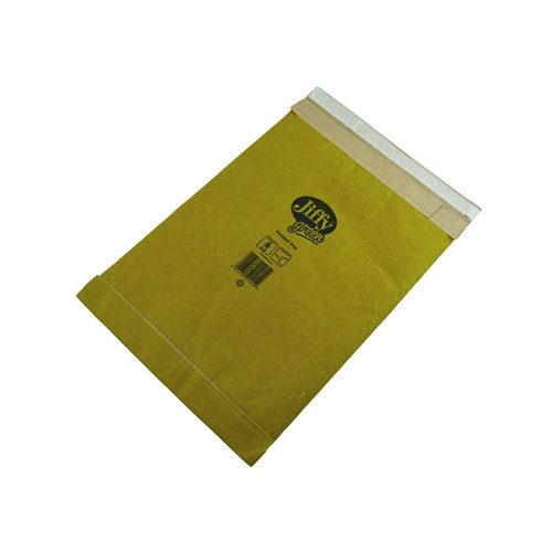 Jiffy+Green+Mailing+Bag+Size+5+245x381mm+Gold+%28Pack+100%29+JPB-5+611496