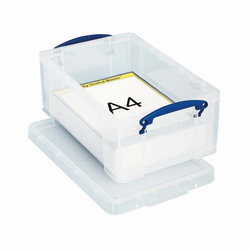 Really+Useful+Storage+Box+9litre+390x240x155mm+Clear+9C