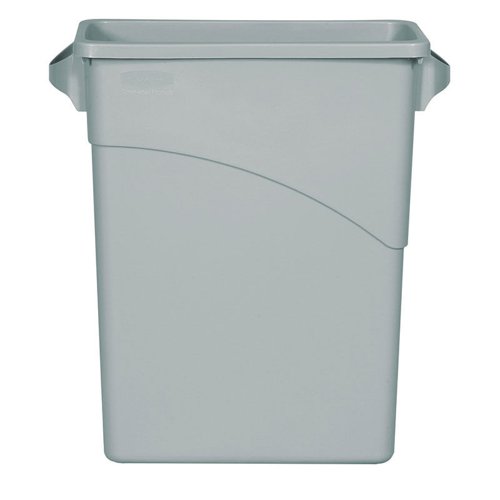 Rubbermaid+Slim+Jim+Recycling+System+Container+60litre+Grey+1971258