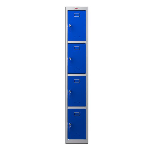 Phoenix PL1430 1 Column 4 Door Locker Grey/Blue Key Lock PL1430GBK Phoenix PL1430 1 Column 4 Door Locker Grey/Blue Key Lock PL1430GBK
