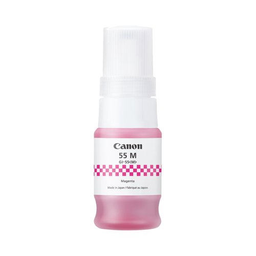 Canon GI-55M Ink Bottle Magenta 40ml 6290C001 Canon GI-55M Ink Bottle Magenta 40ml 6290C001
