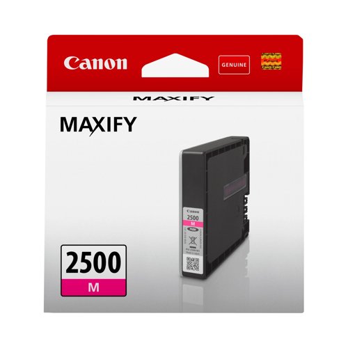 Canon PGI-2500C Inkjet Cartridge Magenta 9302B001 Canon PGI-2500C Inkjet Cartridge Magenta 9302B001