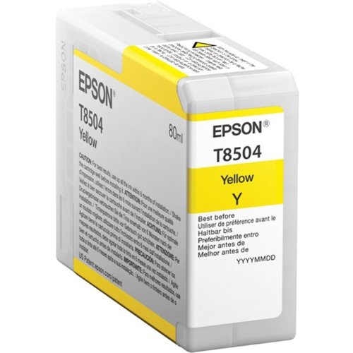 Epson T8504 Inkjet Cartridge Yellow C13T850400 Epson T8504 Inkjet Cartridge Yellow C13T850400