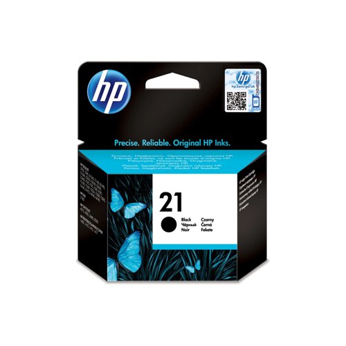 HP+No.21+Inkjet+Cartridge+Black+5ml+C9351AE