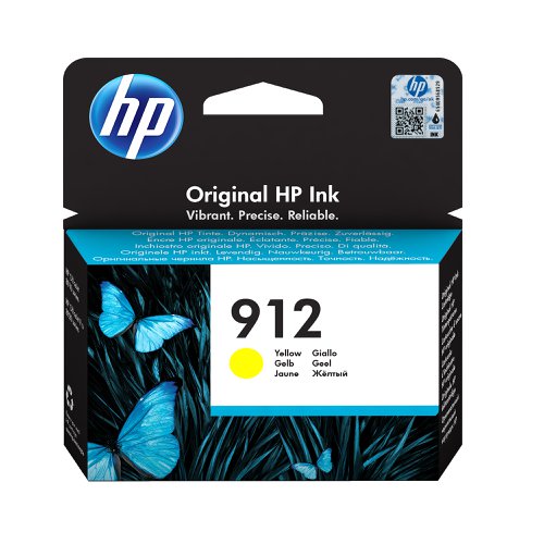 HP+No.912+Inkjet+Cartridge+Yellow+3YL79AE