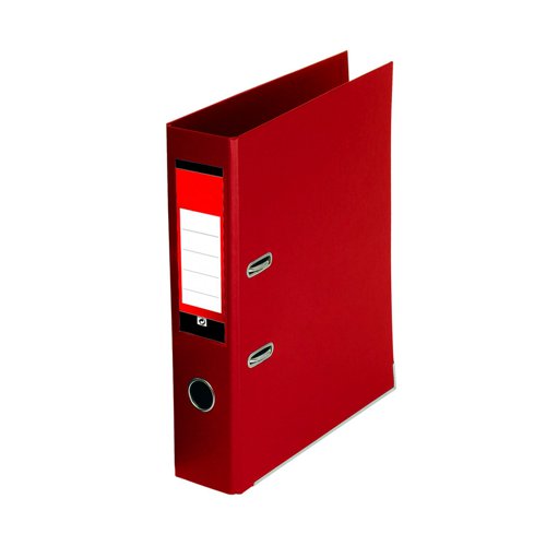 Lever+Arch+File+Polypropylene+Cover+A4+Red