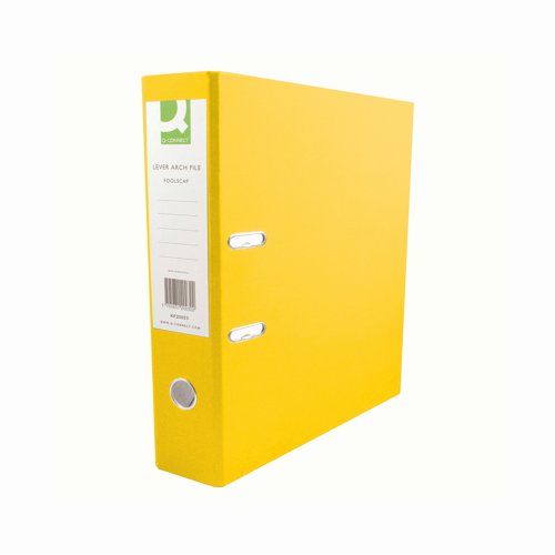 Lever+Arch+File+Polypropylene+Cover+A4+Yellow