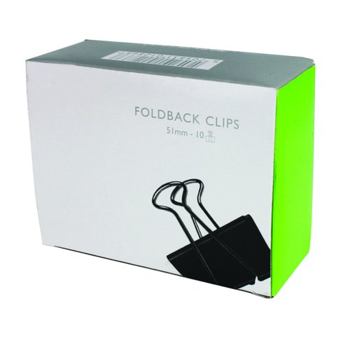 Foldback+Clips+51mm+%28Pack+10%29