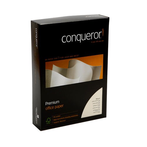 Conqueror Ultra Smooth CX22 Paper A4 Cream 100gsm (500) 20249 Conqueror Ultra Smooth CX22 Paper A4 Cream 100gsm (500) 20249