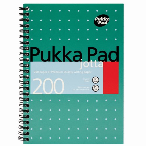 Pukka Pad Jotta Metallic Pad Ruled A5 200pages JM021