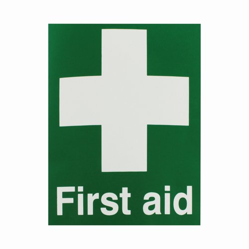 First+Aid+Sign+150x110mm+Self-Adhesive+Vinyl
