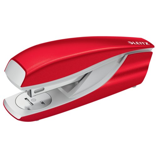 Leitz NeXXt WOW Metal Stapler 30 Sheet Red 55021026 Leitz NeXXt WOW Metal Stapler 30 Sheet Red 55021026