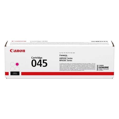 Canon 045M Toner Cartridge Magenta 1240C002 Canon 045M Toner Cartridge Magenta 1240C002