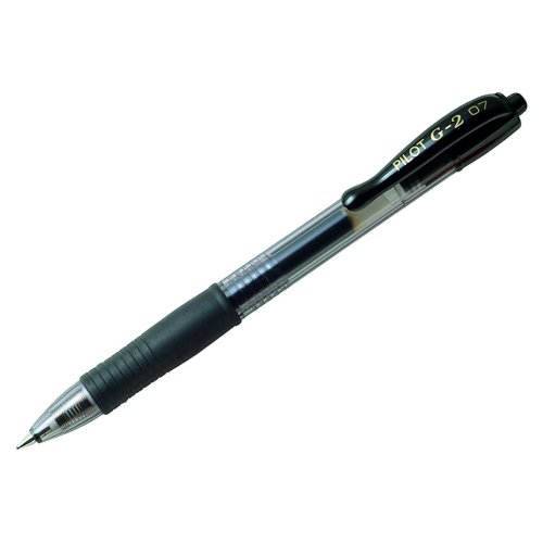 Pilot G207 Retractable Gel Rollerball Pen 0.7mm Black (Pack 12) + Red (Pack 12) 041101201 Pilot G207 Retractable Gel Rollerball Pen 0.7mm Black (Pack 12) + Red (Pack 12) 041101201