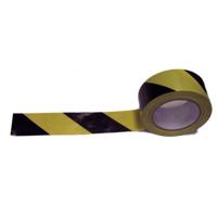 HAZARD TAPE 50MM X 33M YELLOW/BLACK