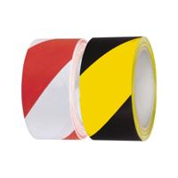 HAZARD TAPE 50MM X 33M RED/WHITE