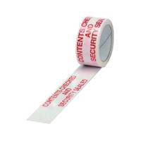 PRINTED TAPE CHECKED & SEALED 50MM X66M