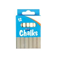 CHALK STICKS WHITE (12)