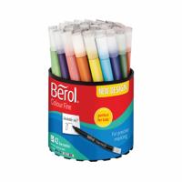 BEROL COLOUR FINE TUB ASST (42) S0376490