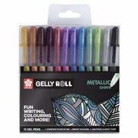 SAKURA GELLY ROLL METALLIC (12)