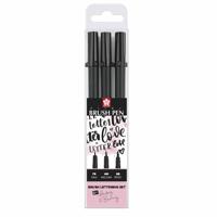 SAKURA PIGMA HAND LETTERING SET BLK