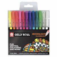 SAKURA GELLY ROLL MOONLIGHT FLUO (12)