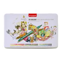 BRUYNZEEL FINELINER BRUSH PENS ASST (72)