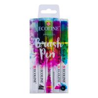ECOLINE BRUSH PEN SET ASST PRIMARY (5)