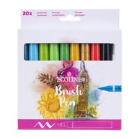 ECOLINE BRUSH PEN SET ASST LANDSCAP (20)