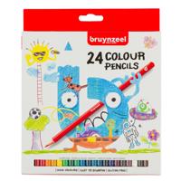 BRUYNZEEL COLOUR PENCIL SET ASST (24)