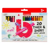BRUYNZEEL SHORT&THICK COL PENCILS (20)