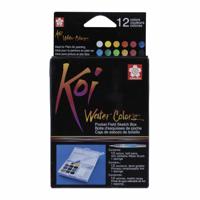 SAKURA KOI WATER COLORS SKETCH BOX 12COL