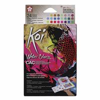 SAKURA KOI WATER COLORS SKETCH BOX 24COL