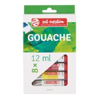 TALENS GOUACHE PAINT SET 12ML ASST (8)