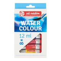 TALENS WATERCOL PAINT SET 12ML ASST (8)