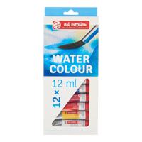 TALENS WATERCOL PAINT SET 12ML ASST (12)