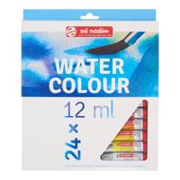TALENS WATERCOL PAINT SET 12ML ASST (24)