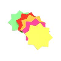 FLUORESCENT STARS 4INCH (PACK 30)