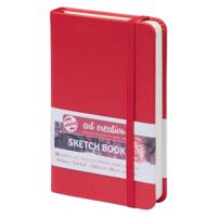 TALENS SKETCHBOOK 90X140MM RED