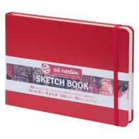 TALENS SKETCHBOOK 148X210MM RED
