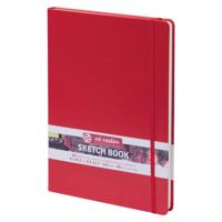 TALENS SKETCHBOOK 210X297MM RED