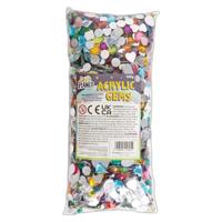 CRAFT PLANET ACRYLIC GEMS ASST 500G