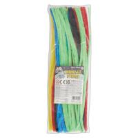 CRAFT PLANET PIPE CLEANER 6MM ASST (100)
