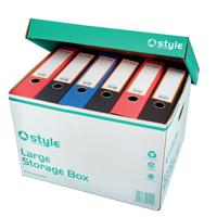STYLE LARGE STORAGE BOX 430x355x290mm - MULTI BUY DISCOUNT AVAILABALE!!