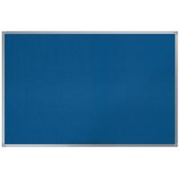 NOTICEBOARD ALUMINIUM TRIM 1800X1200 BLU