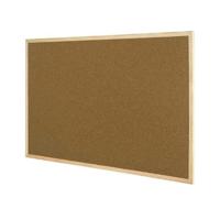 CORK NOTICEBOARD OAK FRAME 1800X1200MM